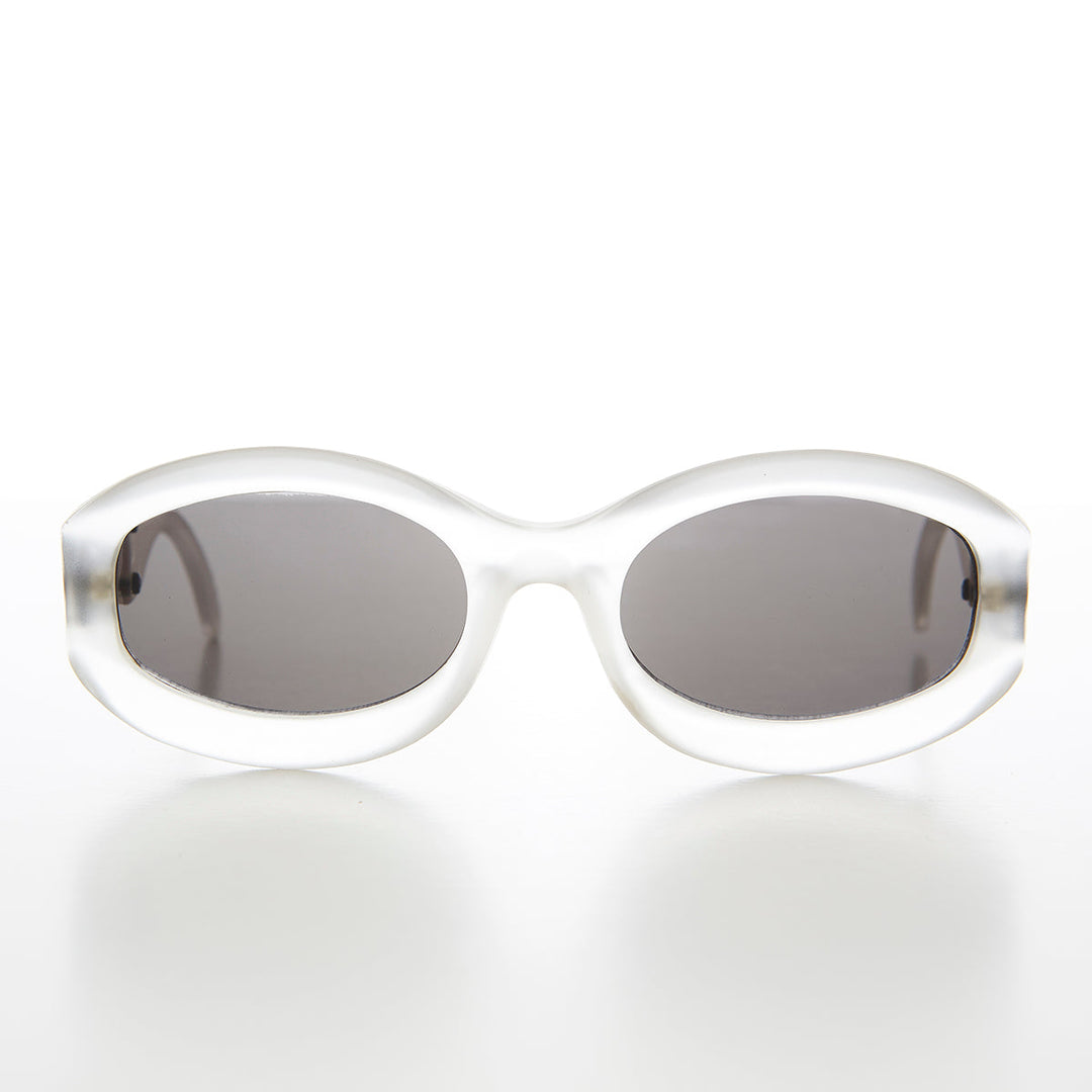 Thick Wide Frame with Chain Link Temples - Lyric