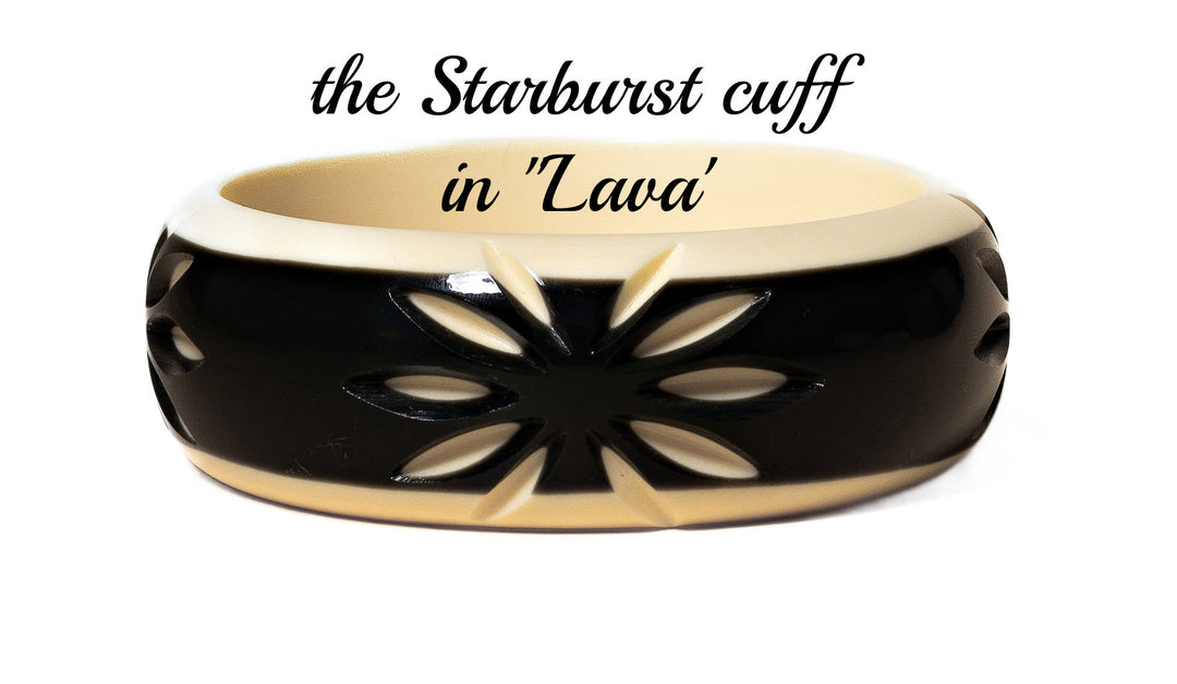 the Palm Springs Bangle Collection - the Starburst Cuff
