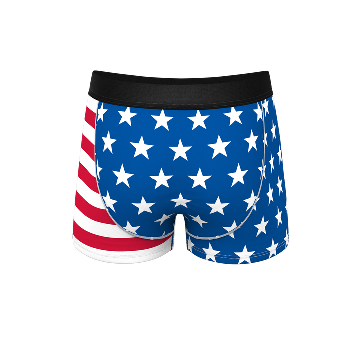 The Mascot | American Flag Ball Hammock® Pouch Trunks Underwear