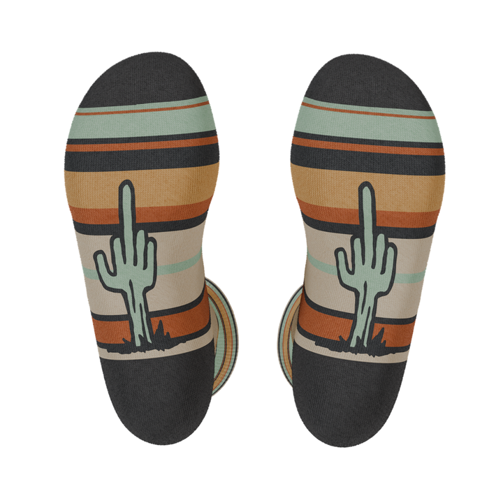 The Mirage | Cactus Heel Hammock™ Crew Socks