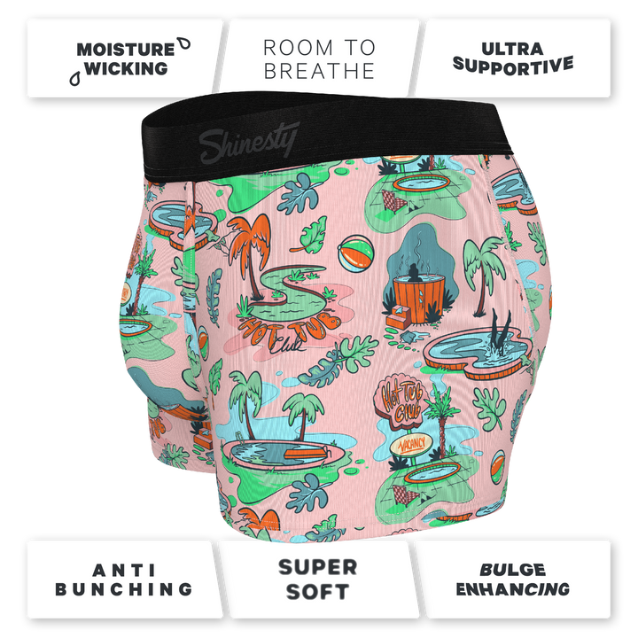The Motel Hotel | Palm Springs Tropical Ball Hammock® Pouch Trunks Underwear