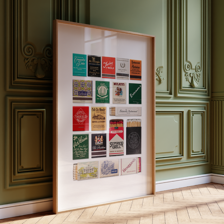 New Orleans Collage Poster