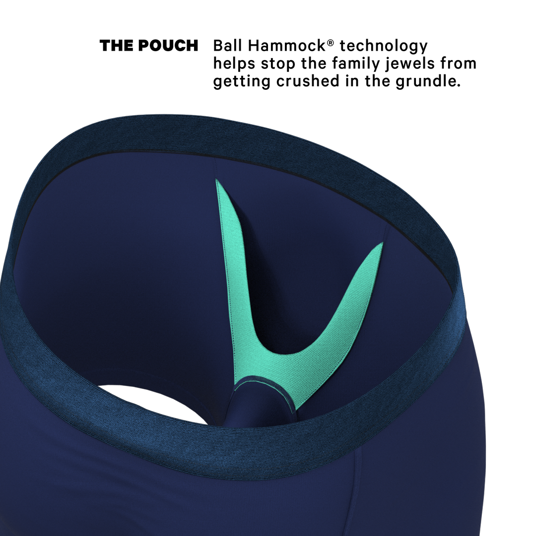 The Navy Jones | Tonal Navy Ball Hammock® Pouch Underwear