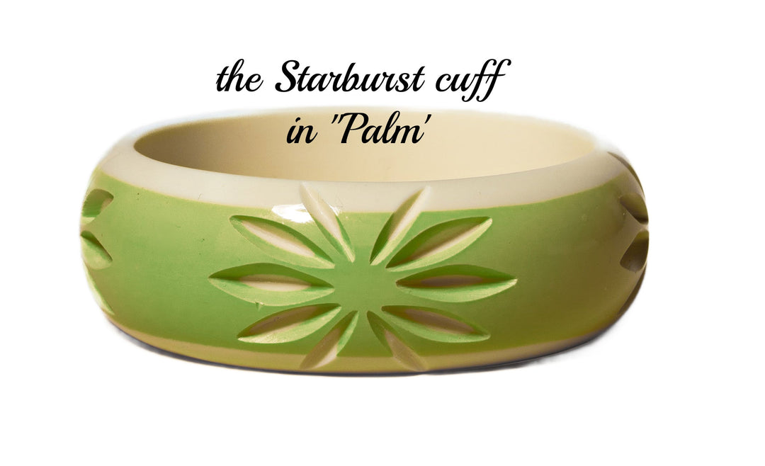 the Palm Springs Bangle Collection - the Starburst Cuff