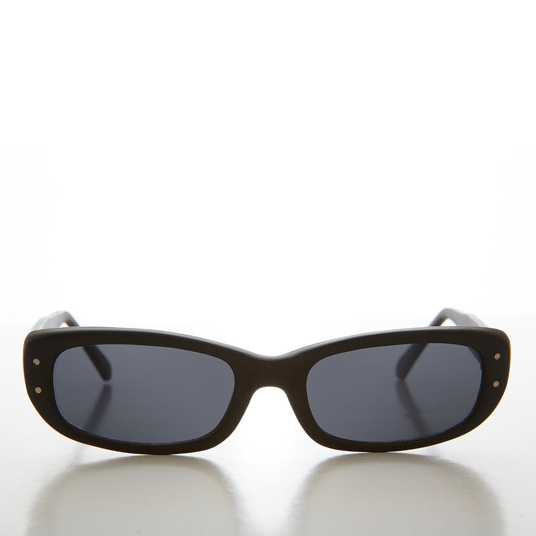 Mod Rectangular 90s Vintage Sunglasses - Roxbury