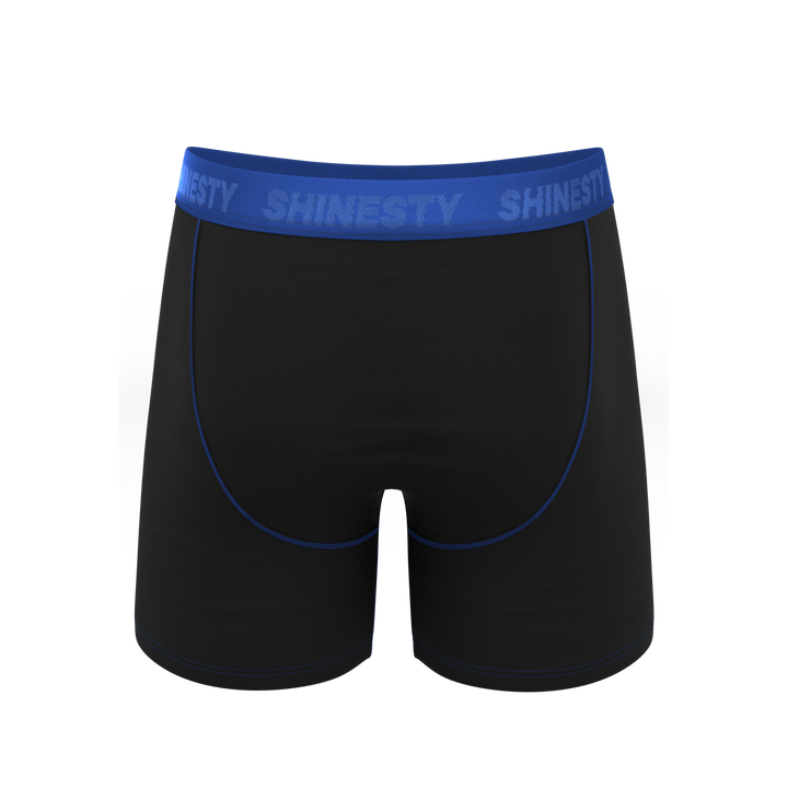 The Rhythm & Blues | Black and Blue Ball Hammock® Pouch Underwear With Fly