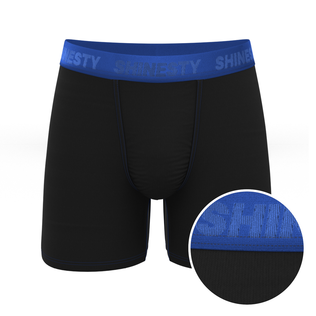 The Rhythm & Blues | Black and Blue Ball Hammock® Pouch Underwear