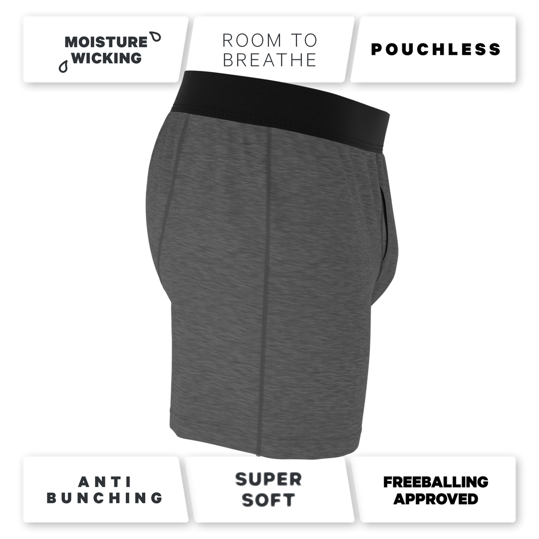 The Rock Solid | Mild Grey Boxers