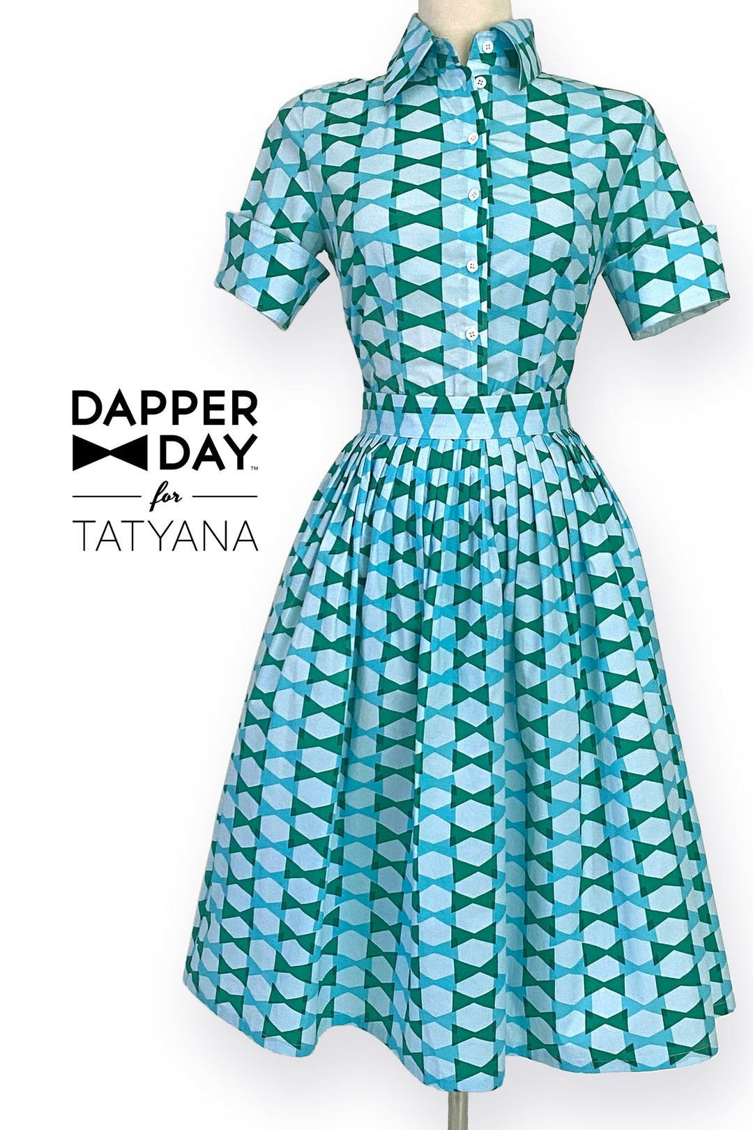 Gloria Pleated Retro Circle Skirt