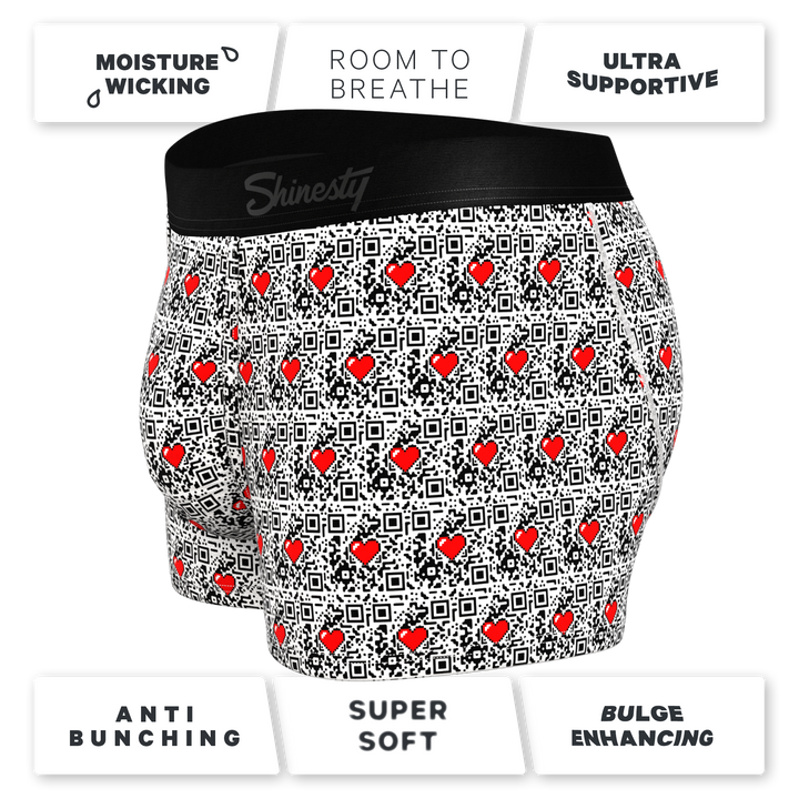 The Scan Me | QR Code Ball Hammock® Pouch Trunks Underwear