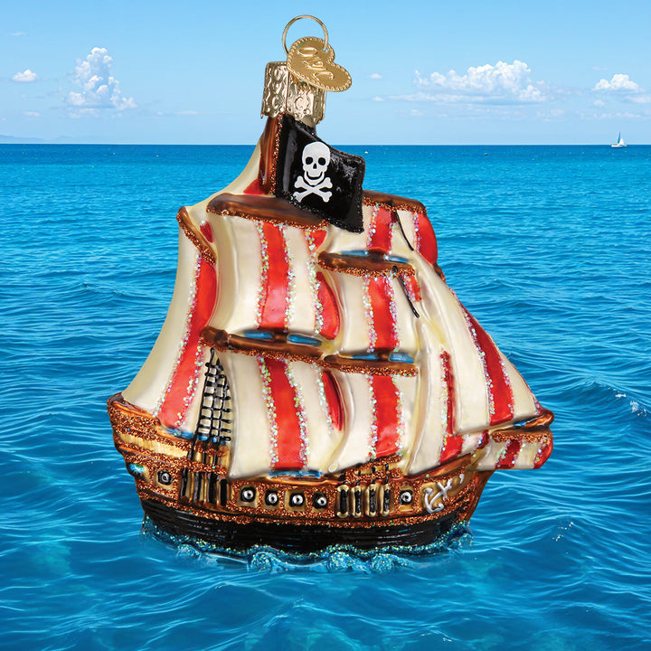 Pirate Ship Ornament