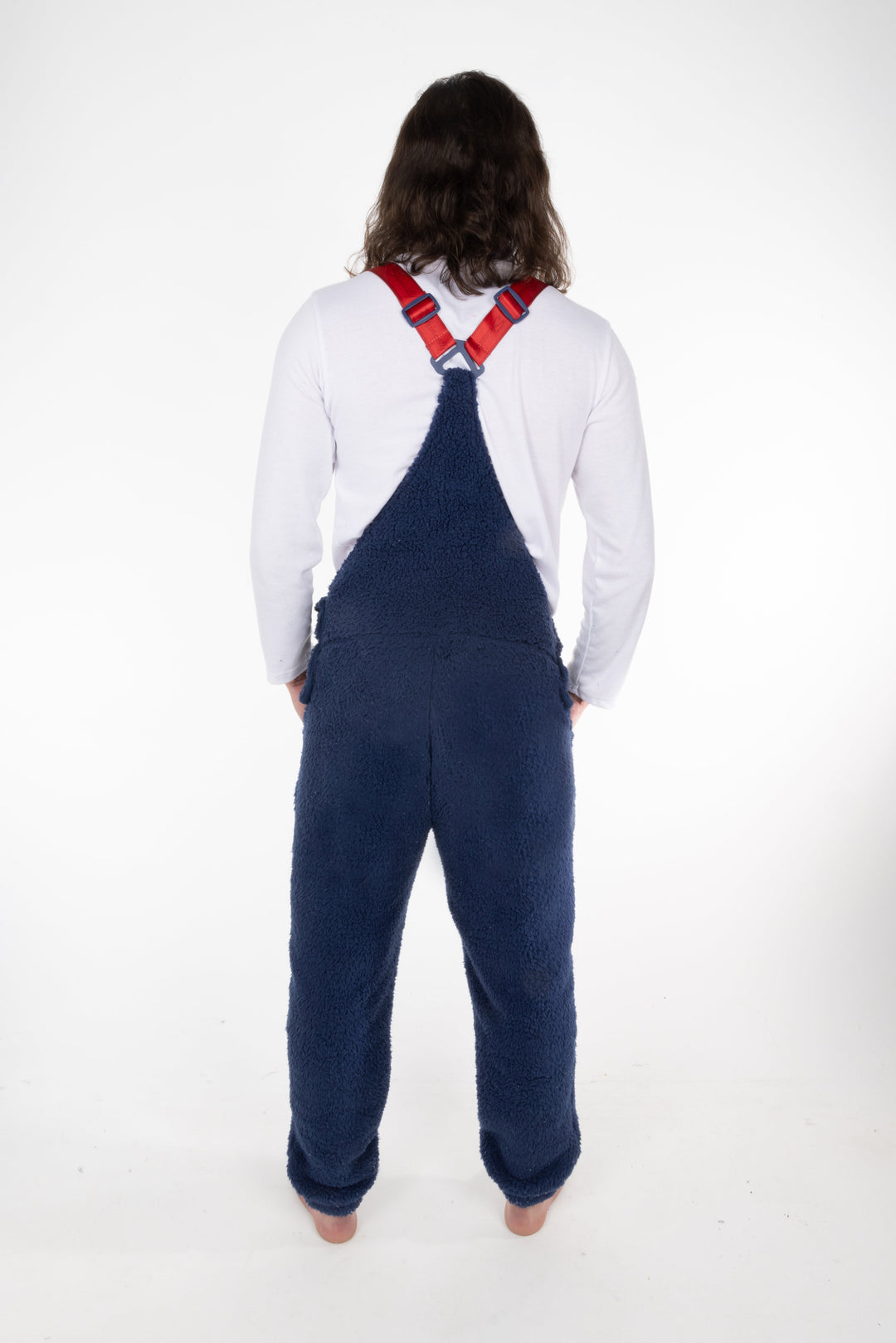 The Counting Sheep | Navy Sherpa Pajamaralls®