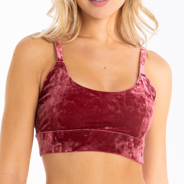 The Serenade | Red Velvet Bra