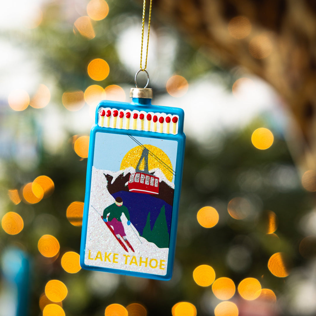 Matchbook Ornament - Lake Tahoe