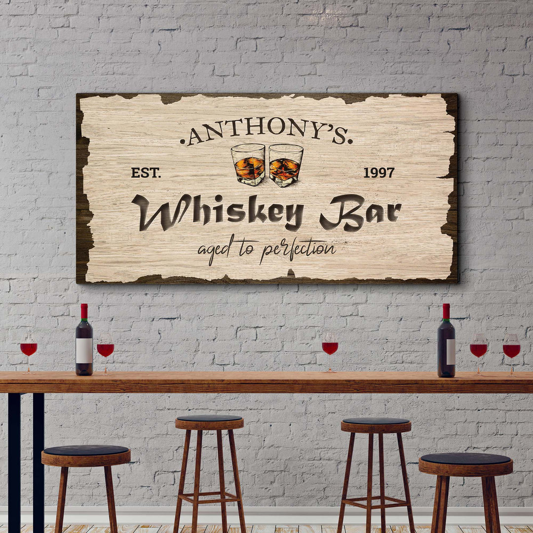 Whiskey Bar Sign II