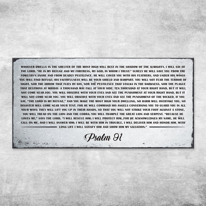 Psalm 91 - Whoever Dwells In The Shelter Of The Most High Sign IV