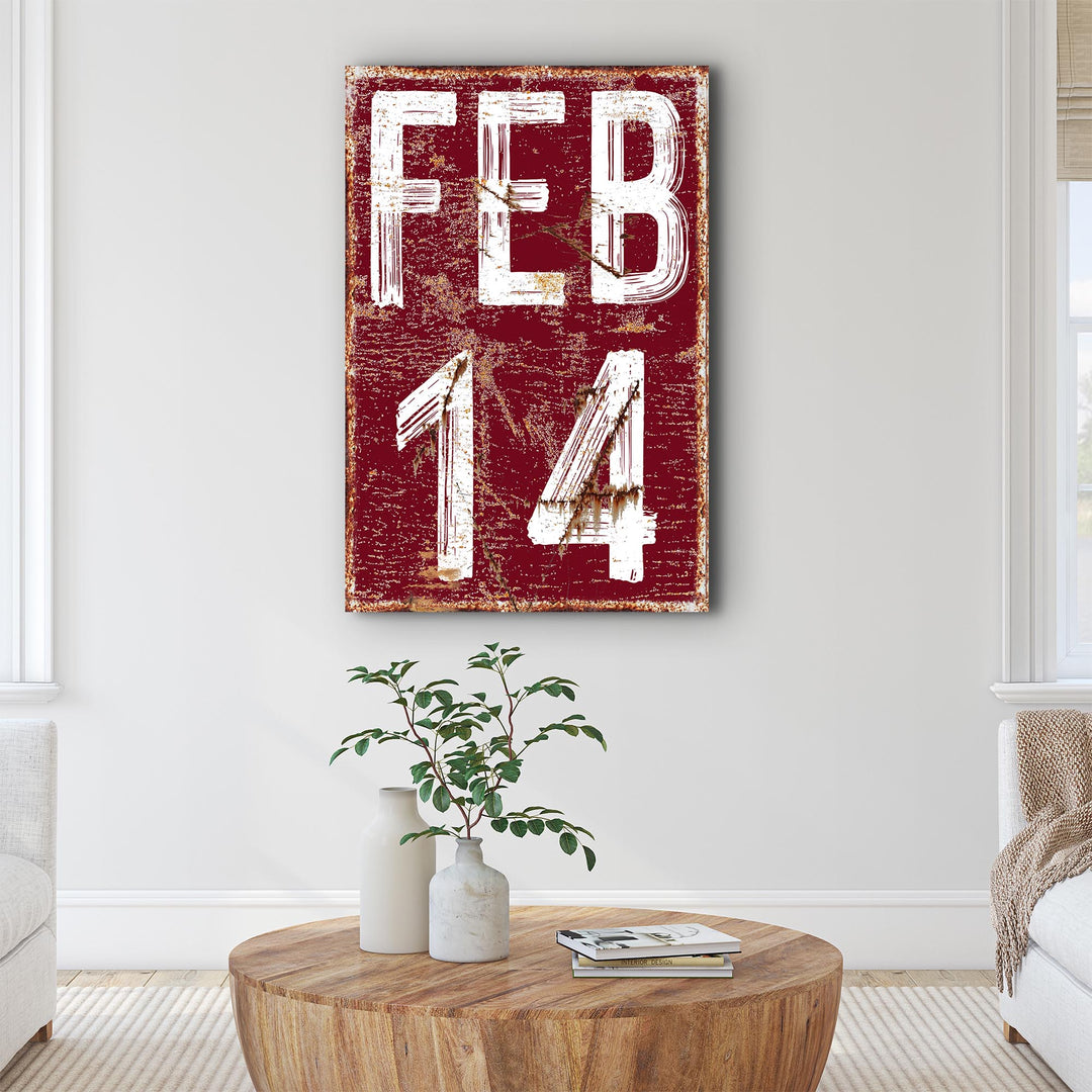 Feb 14 Sign