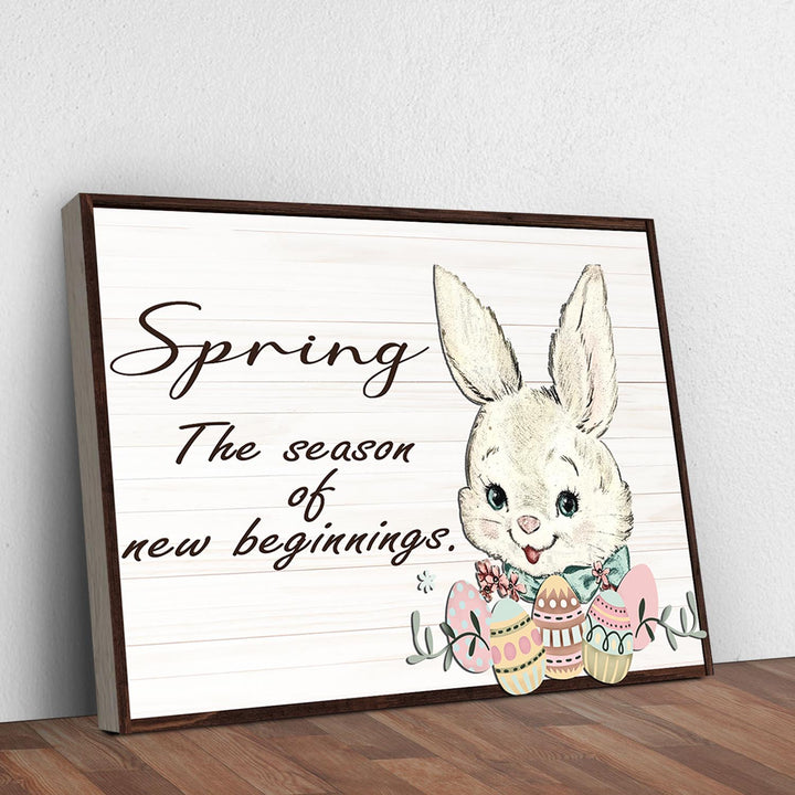 Easter Bunny Spring Sign