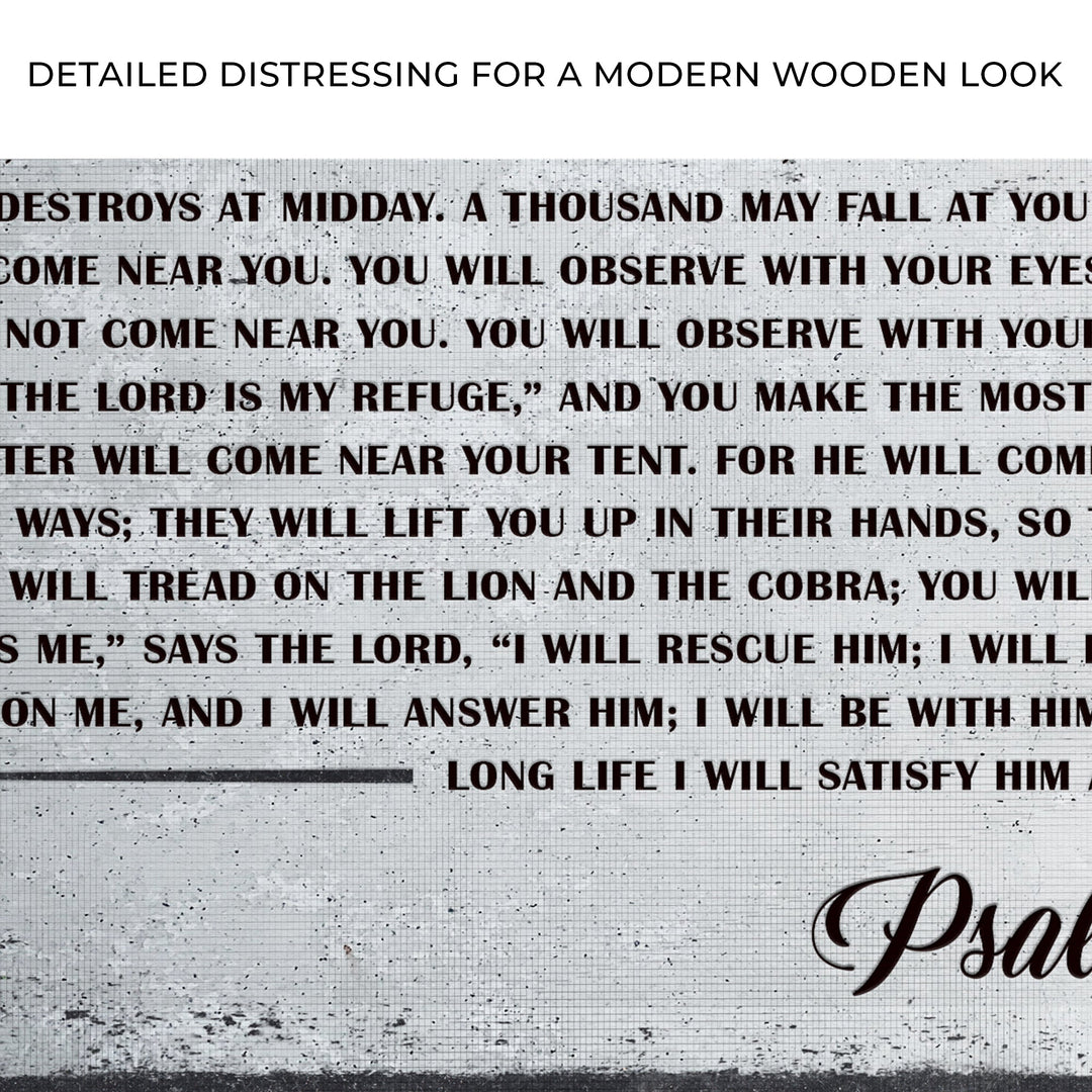 Psalm 91 - Whoever Dwells In The Shelter Of The Most High Sign IV