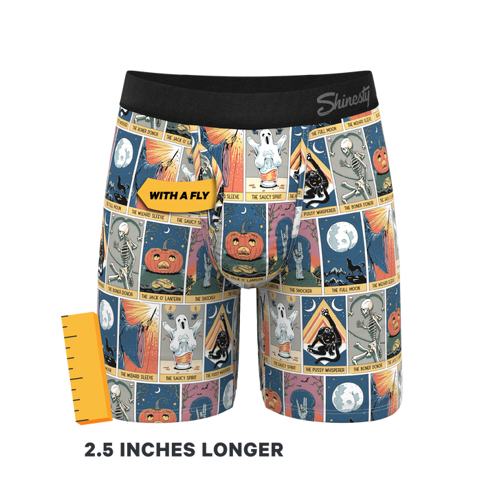 The Taboo | Tarot Cards Long Leg Ball Hammock® Pouch Underwear With Fly
