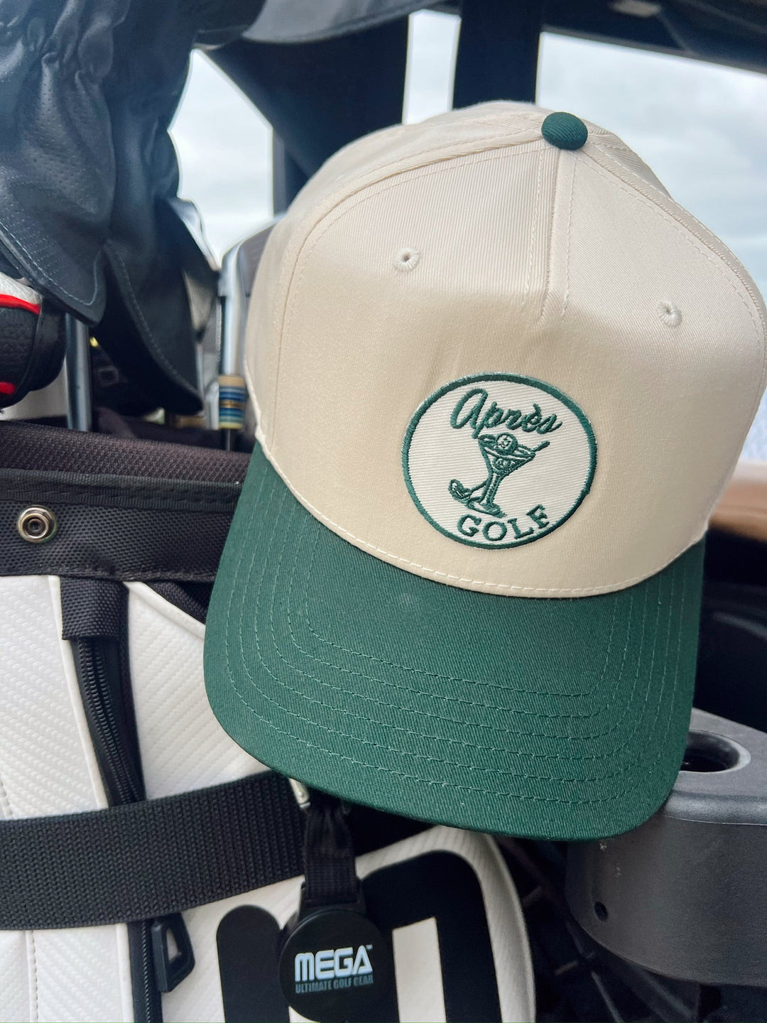 Apres Golf - Green Vintage Trucker Hat