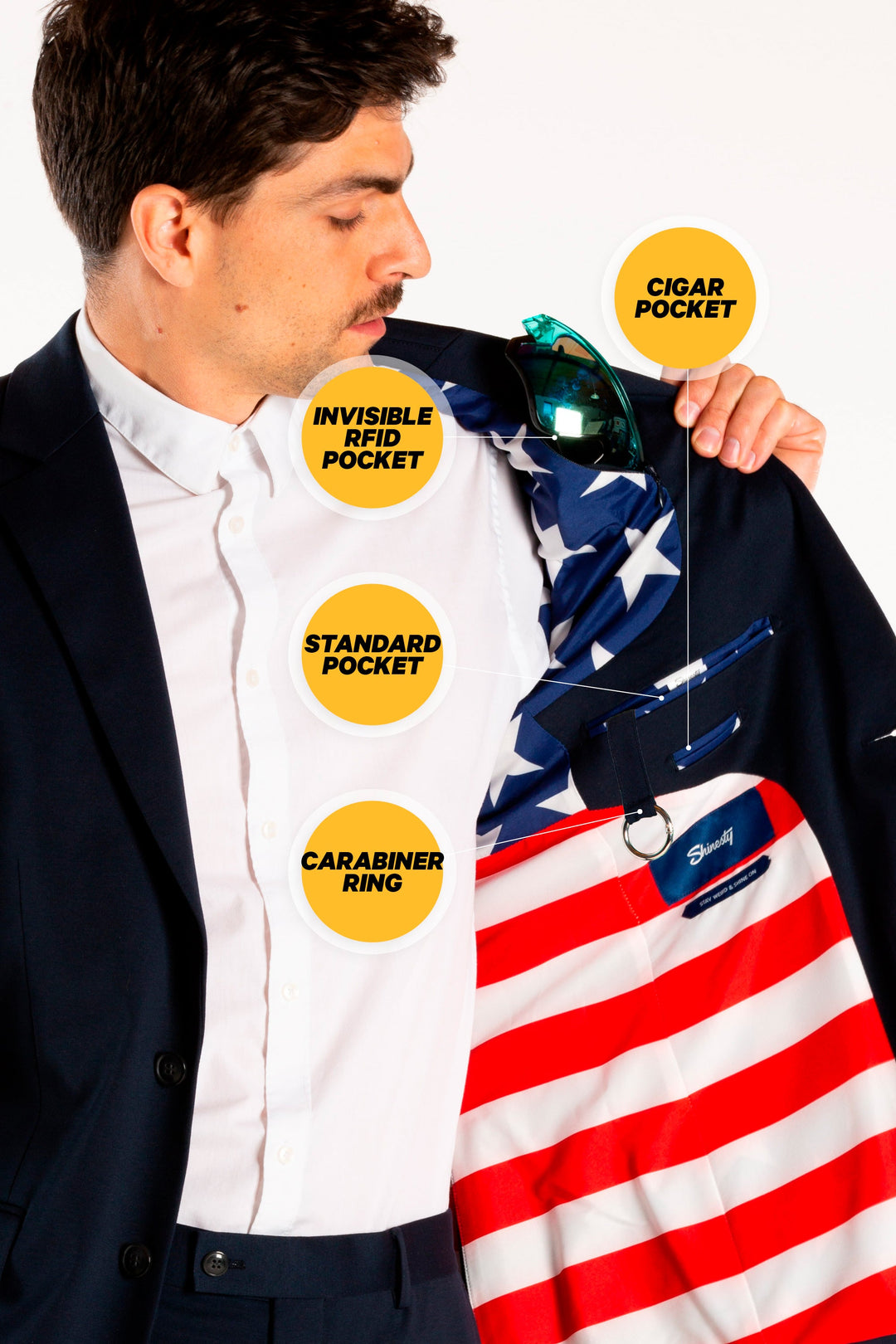 The Alpha | American Flag Ultimate Suit