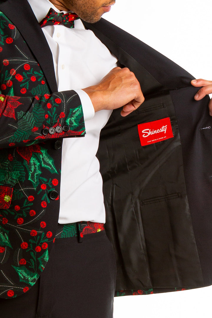 The Centerpiece | Poinsettia Ugly Christmas Suit