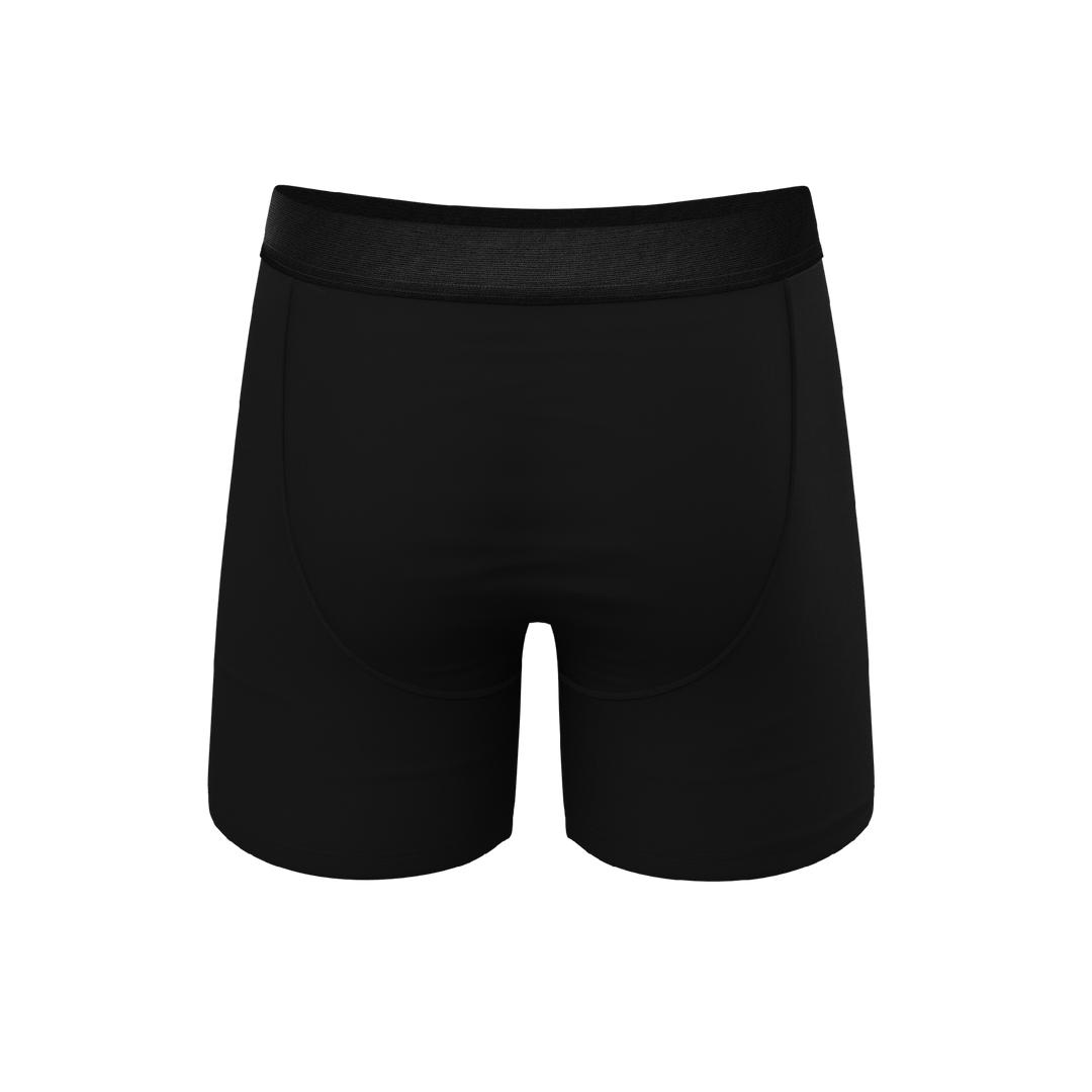 The Threat Level Midnight | Black Ball Hammock® Pouch Underwear With Fly