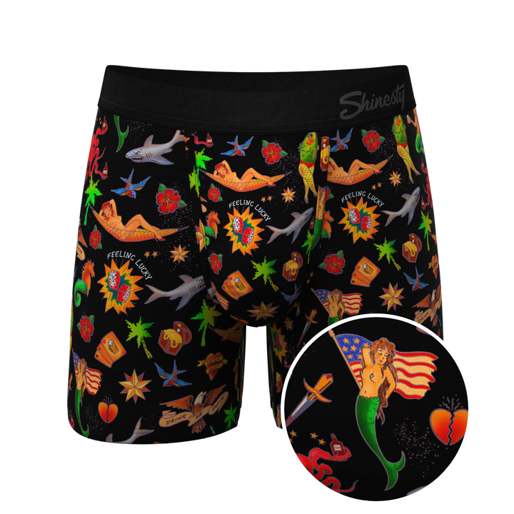 The Tight Ship | Sailor Tattoos Ball Hammock® Pouch Underwear