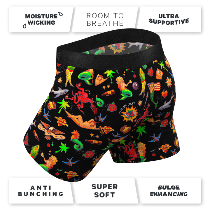 The Tight Ship | Sailor Tattoos Ball Hammock® Pouch Underwear