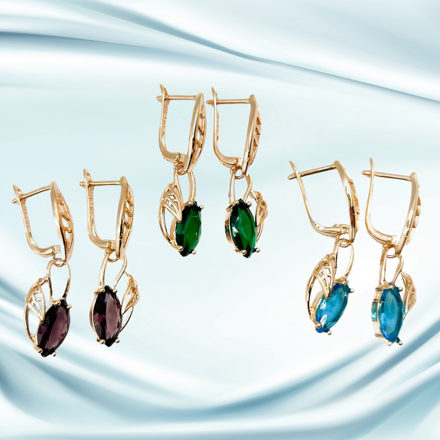 Filagree Leaf Earrings