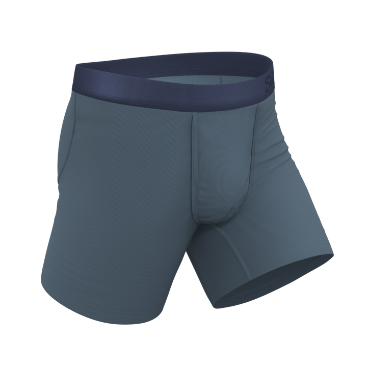 The Wake In The Lake | Tonal Teal Ball Hammock® Pouch Underwear