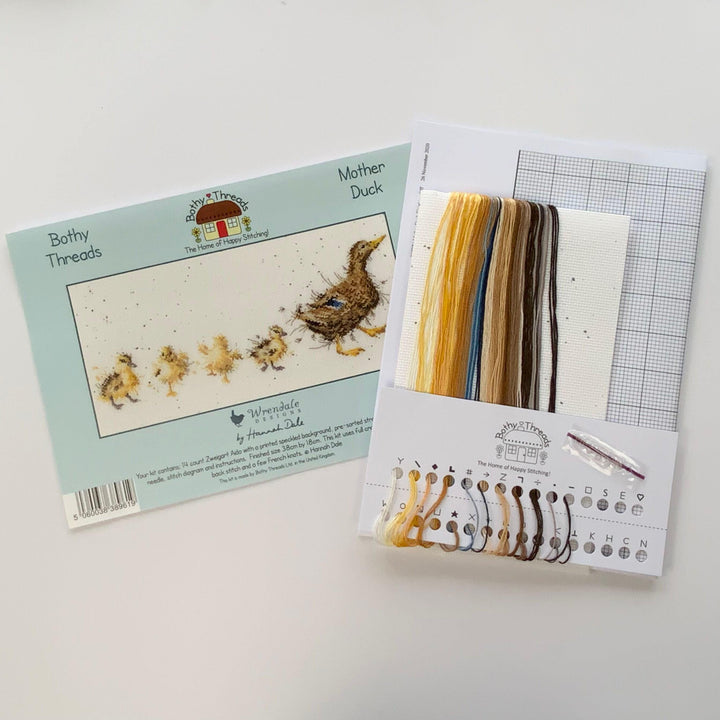 Mother Duck XHD81 Counted Cross Stitch Kit