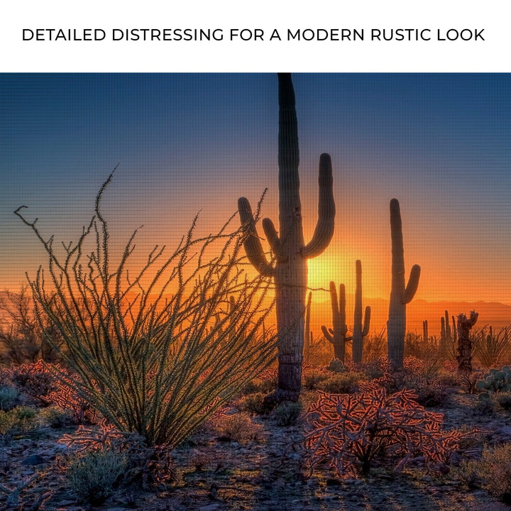 Desert Dusk Canvas Wall Art