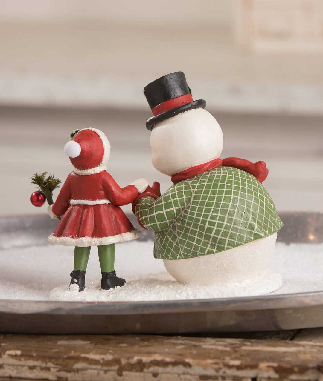 Hello Old Friend Snowman Figure by Bethany Lowe