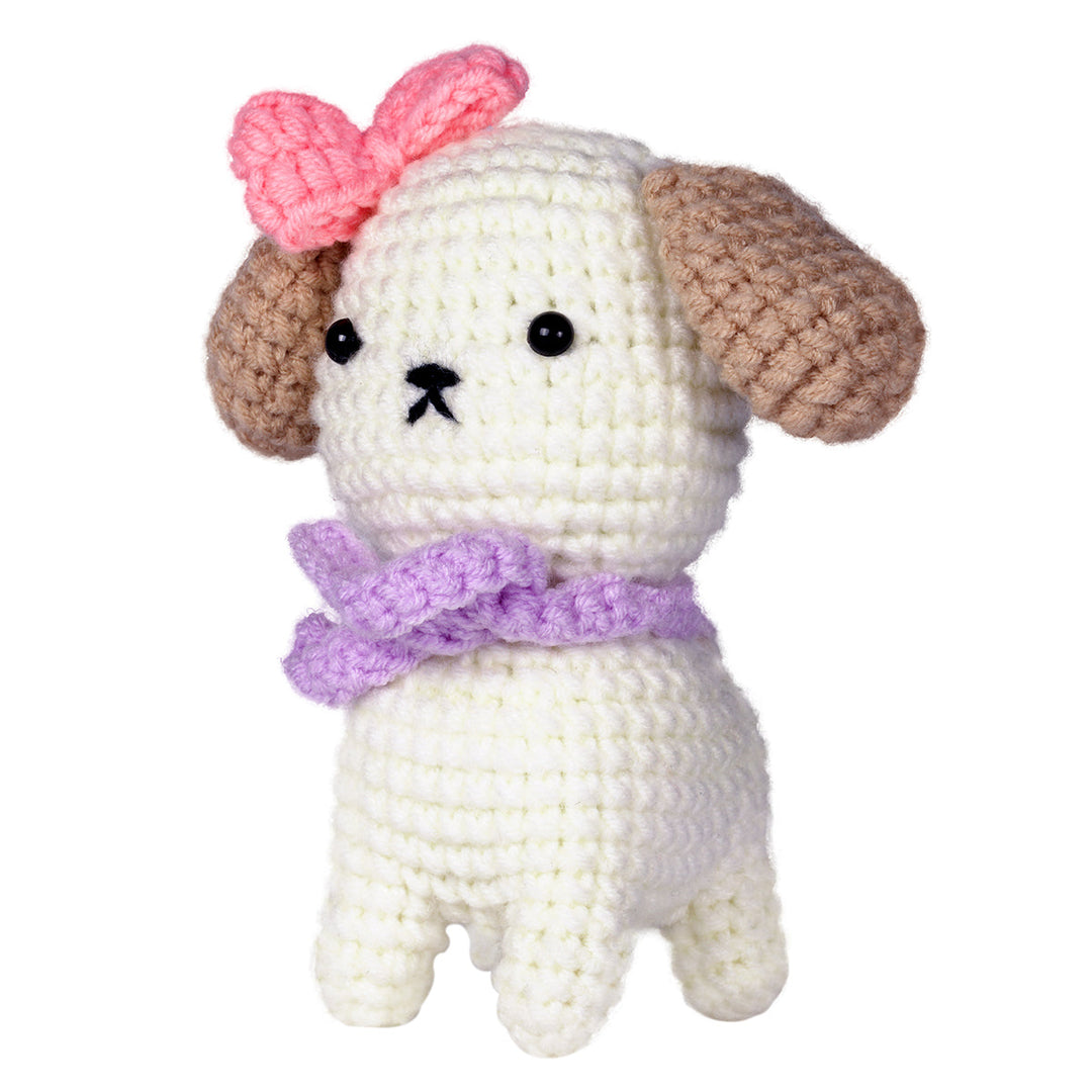 Puppy Amigurumi DIY Crochet Kit Wizardi F07N8-M52