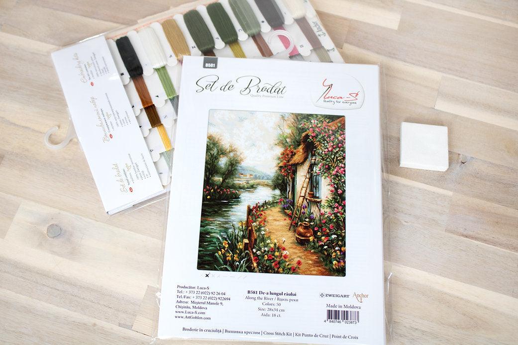 Along the River B581L Counted Cross-Stitch Kit