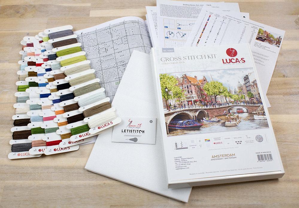 Amsterdam BU5005L Counted Cross-Stitch Kit