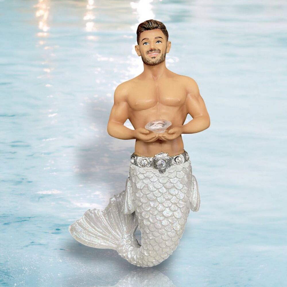 April - Diamond Merman - Pre Order - In Stock Sept 2025 by December Diamonds