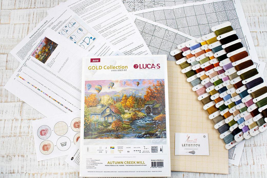 Autumn Creek Mill B616L Counted Cross-Stitch Kit