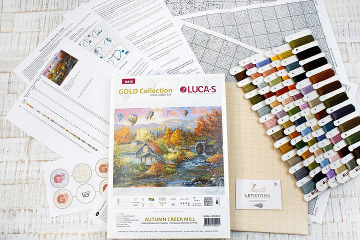 Autumn Creek Mill B616L Counted Cross-Stitch Kit
