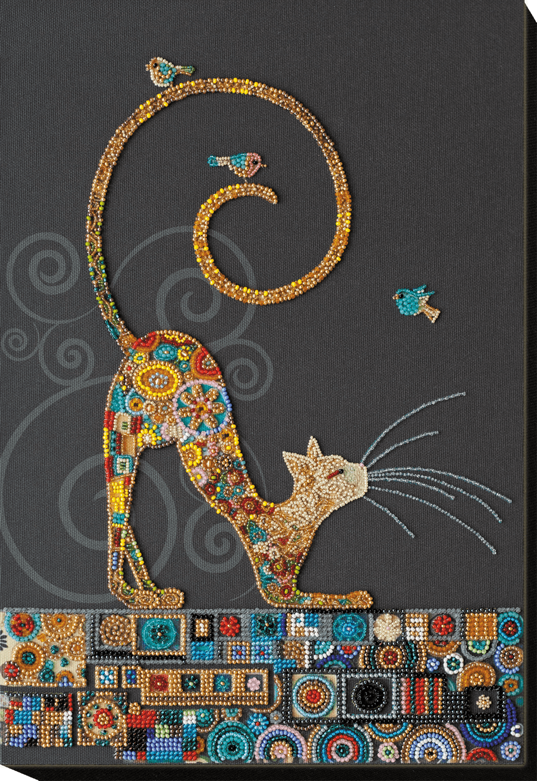 Bead Embroidery Kit - Kitty AB-791