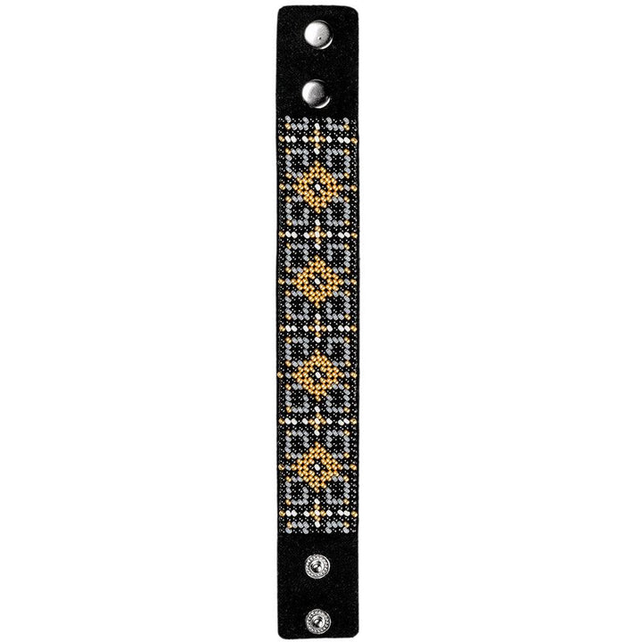 Bead embroidery kit on artificial leather FLBB-022