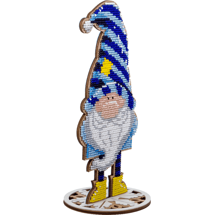Bead embroidery kit on wood FLK-208