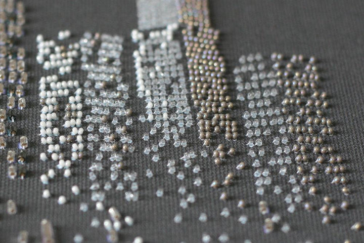 Bead Embroidery Kit - The glitter of the night lights AB-755