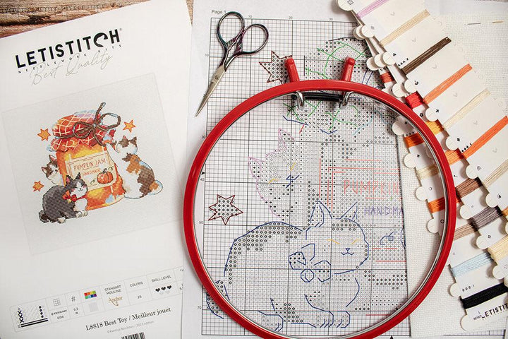 Best Toy L8818 Counted Cross Stitch Kit