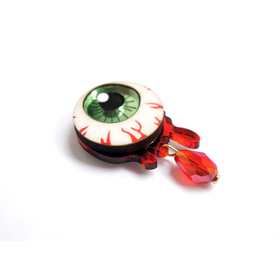 Bloody Eye Button Cover by Laliblue