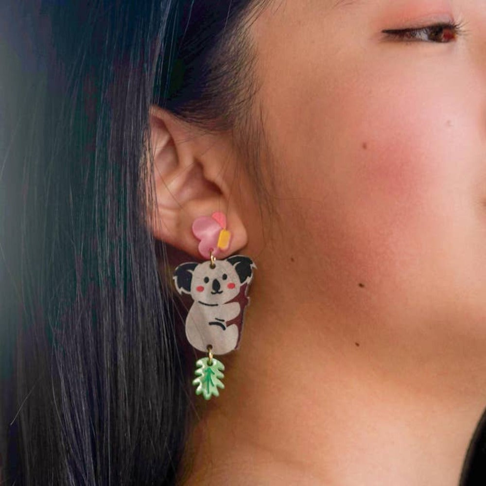 Bobby the Koala Earrings 3