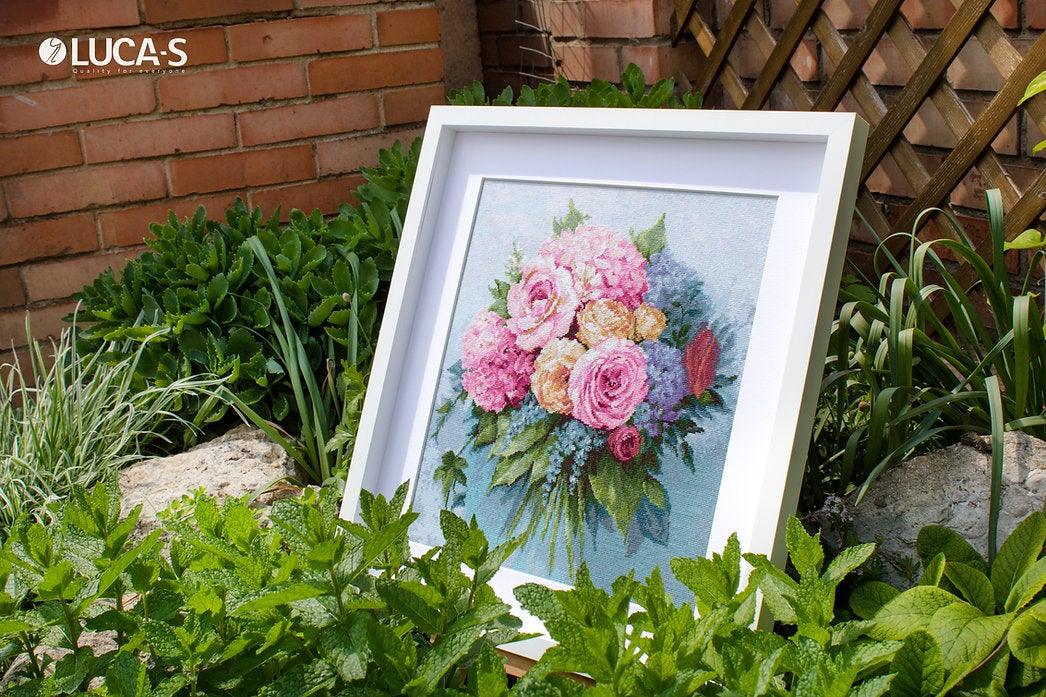 Bouquet B2371L Counted Cross-Stitch Kit