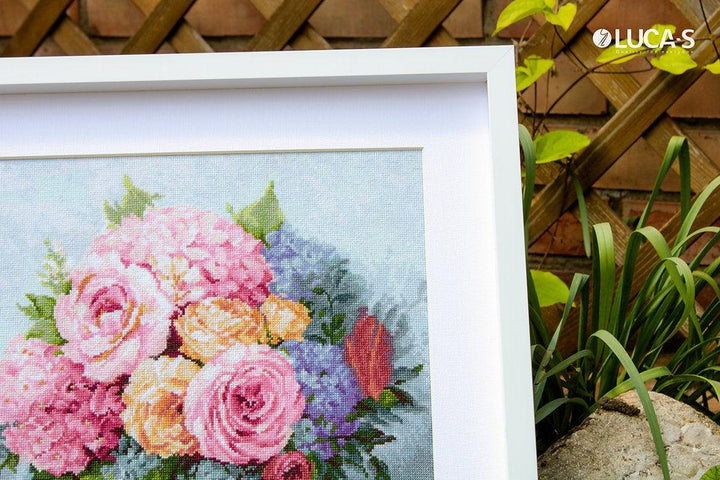 Bouquet B2371L Counted Cross-Stitch Kit